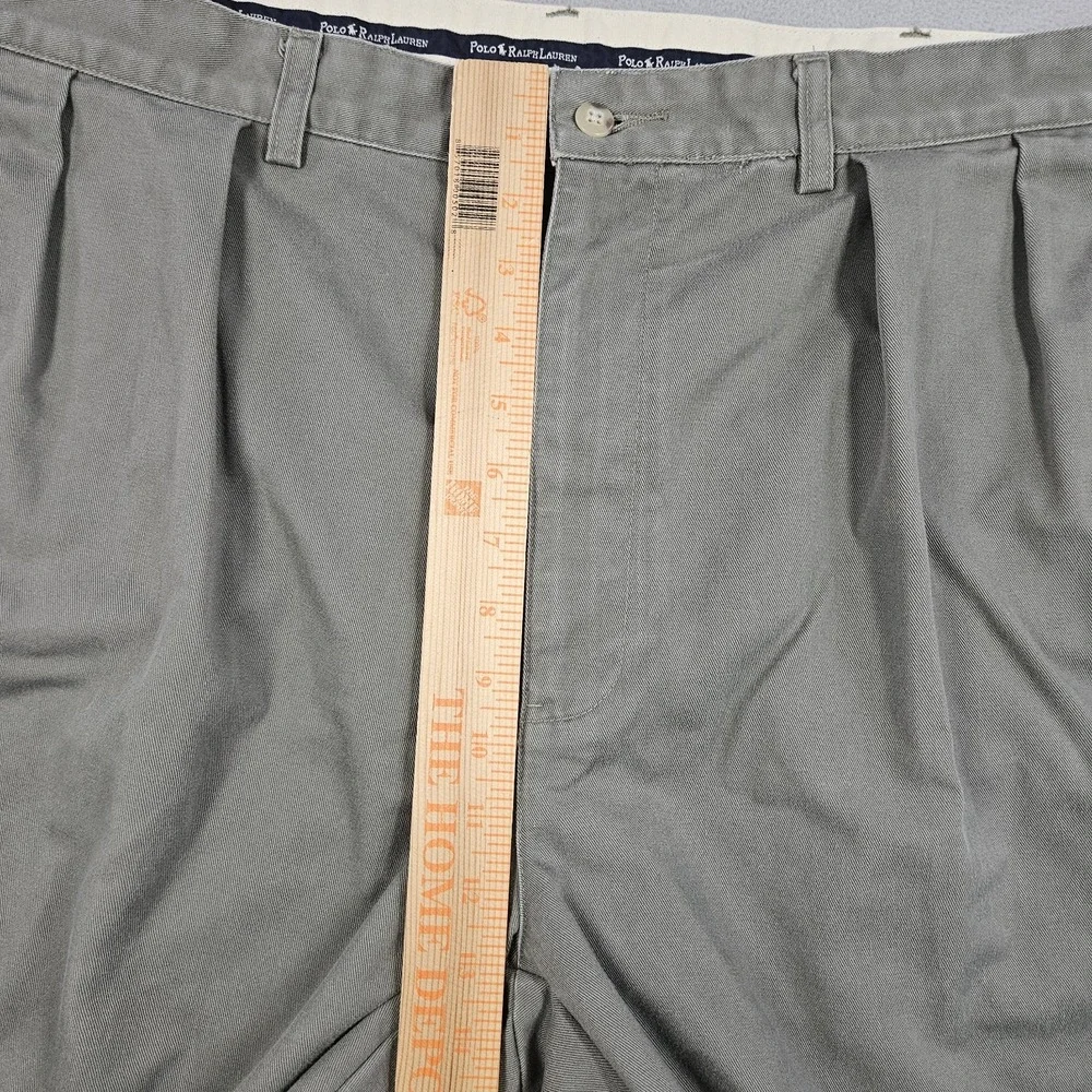 Vintage Polo Ralph Lauren Andrew Chino Pant Mens 38x32 Fits (37x31.5) Pleated
